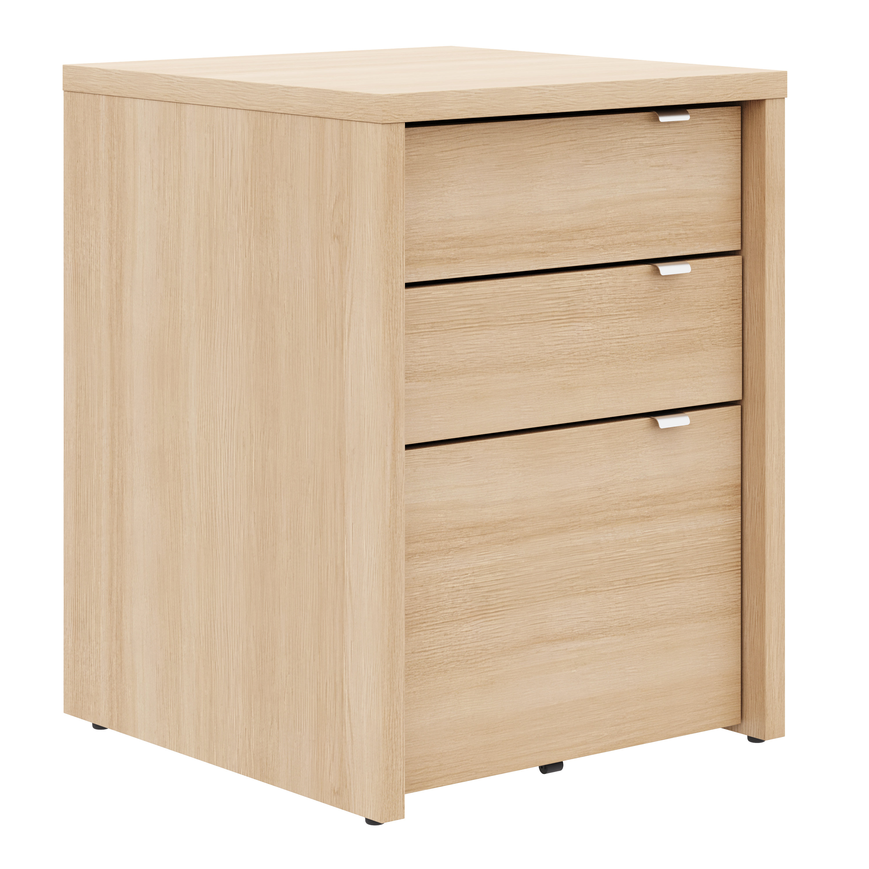 Latitude Run® Multi-purpose Storage Office Storage And Filling Cabinet, Natural Blonde Oak | Wayfair