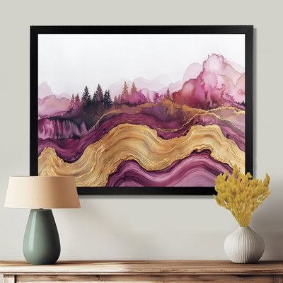 Mylah - Vineyard, art mural sur toile