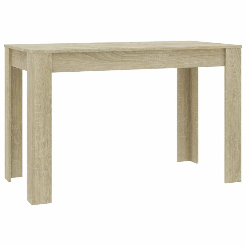 Dining Table Kitchen Table Dining Room Dinner Table Engineered Wood, Sonoma Oak