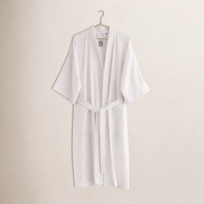 Peignoir piqué kimono