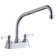 Double Handle Kitchen Faucet With Accessories