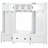 Versatile 4-in-1 Hallway Organizer with Multiple Storage Options and Stylish Design