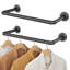 48.7cm Wall Mounted Clothes Rack