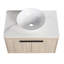 Meuble-lavabo à fixation flottante avec lavabo Nysean