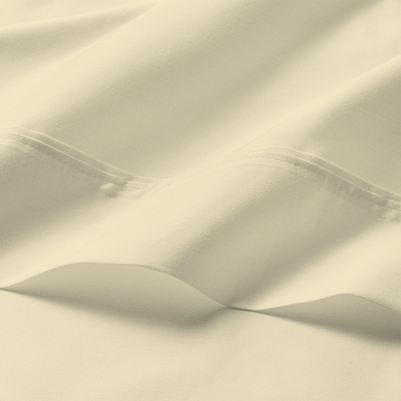 1000TC Ultra-Soft & Silky Luxury Egyptian Cotton Sheet Set - Sleep by Wayfair™, Pale Yellow