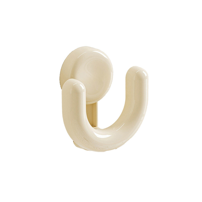 Bathroom Slipper Rack No Punching Suction Cup Type Toilet Wall Drainage Slipper Storage Hook Can Hang A Pair Of Slippers