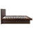 Tokyo Wood Eastern King LED Panel Bed
