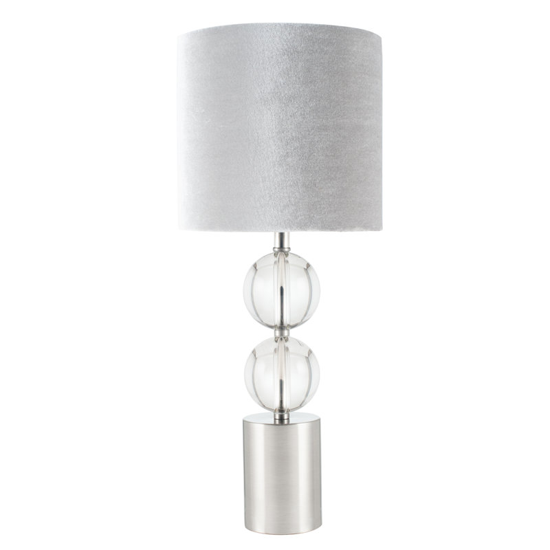 Mclemore Table Lamp, Silver