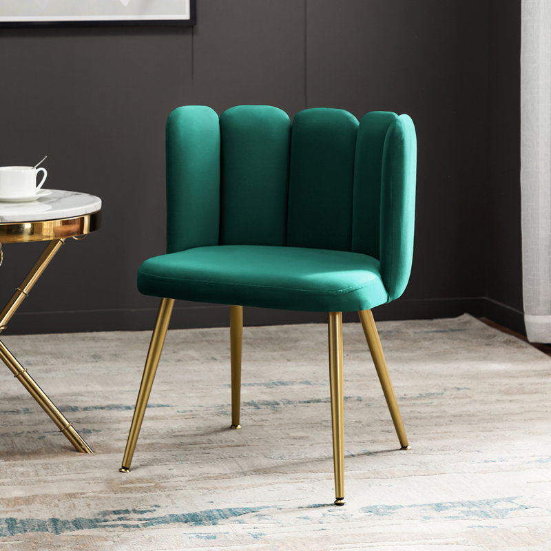Chaise d'appoint Easthampton, Polyester vert