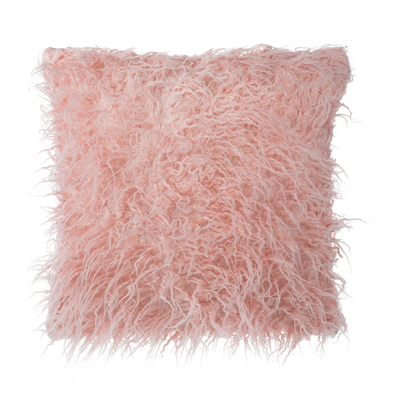 Prado Square Throw Cushion, Pink