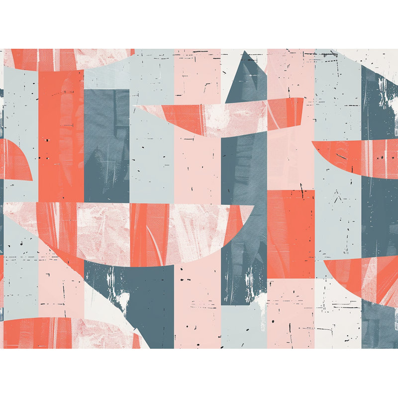 Abstract geometry Shower Curtain -  Cool pattern Bathroom Decor 14105, 93" H x 70" W