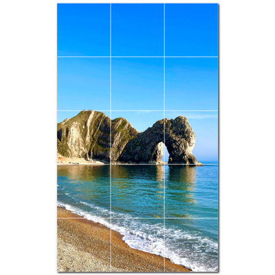 8'' x 8'' Satin Ceramic Decorative Mural