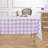 Buffalo Check - 100% Pure Linen Tablecloth-113276426-113276450