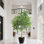 94" Artificial Tall Ficus Tree in Pot