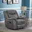 Fauteuil inclinable avec accoudoirs rembourrés et rembourrés Encino