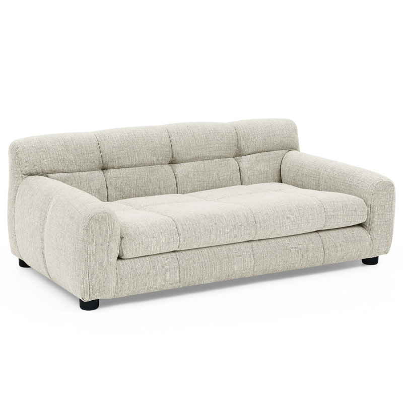 Moderne beige pour animaux de compagnie de taille moyenne et grande - avec couvre-lits ergonomiques et amovibles