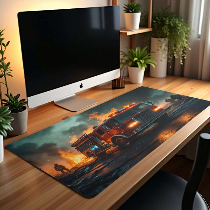 Polyester Desk Pad, 23.6x13.8