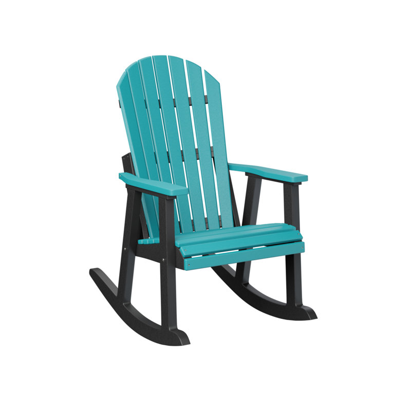 Fauteuil berçant berlinois berlinois, Aruba Blue Top/Black Base