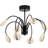 Acrylic LED Semi Flush Mount
