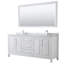 Ensemble de meuble-lavabo double 80 "avec miroir Daria-97902419-97902423-97902424