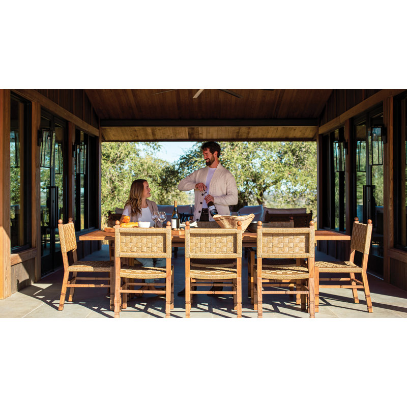 Vaterra Outdoor Teak Dining Side Chair