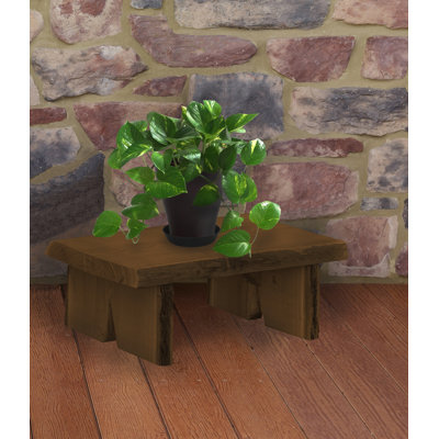 Alsup Weather Resistant Wood Pedestal