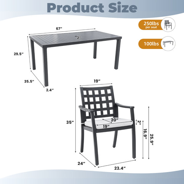 Dimensions du produit