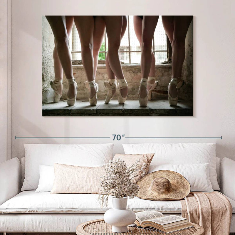 Ballerines Enn sur Pointe, H 34 po x l 51 po