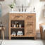 Meuble-lavabo en bois-296227359