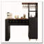 Meuble-bar haut avec table à manger, casier à vin et grand espace de rangement-208847475