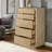 Ismail Danish-Inspired Modern 5-Drawer Chest-109740267