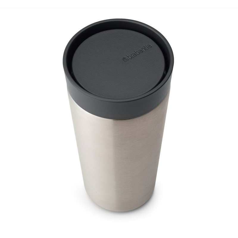 Gobelet isotherme de 0,36 litre à faire soi-même Brabantia, Gris foncé