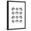 « coquillages »-cadre photo, impression sur papier-19058865