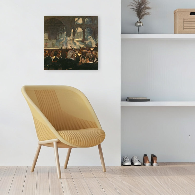 Scène de ballet de Robert le Diable par Meyerbeer, 1876. Estampe d'art mural contemporaine abstraite impressionniste.