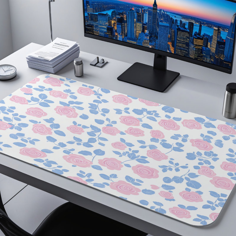 Polyester Desk Pad, 31.5x15.5