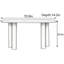 Console Wabi-Sabi Travertine-965002184