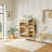 Hidden Shoe Cabinet With 2 Flip Drawers&1 Small Drawer& 5 Shelves