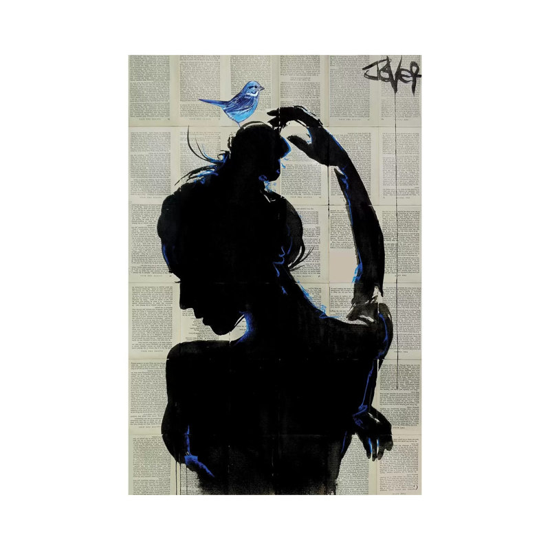 Impression d’art graphique, victorys Hope par Loui Loui, H 18 po x l 12 po x 1,5 po, Toile tendue, Aucun mat