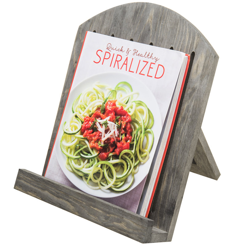 19 cm H Solid Wood Book Stand