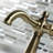 Kingston Brass Fuller Single-Handle 1-Hole Deck Mount Bathroom Faucet with Push Pop-Up and Deck Plate-66069201-69976282