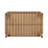 Harper Outdoor 4-Piece Acacia Wood Conversation Set With Cushions & Slatted Top