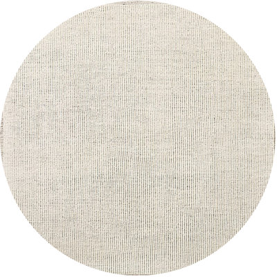 Tapis beige en laine à motif abstrait Sachso