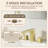 Widespread 2-handle Bathroom Sink Faucet 8-Inch Bathroom Faucet 3-Hole with Drain Assembly Brushed Gold-122908287