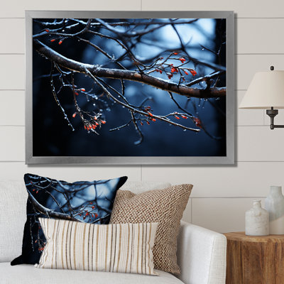 Moonlit Canopy Winter Tree III - Winter Landscape Wall Art