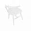 Dining Chair Set with Arm,Wood Legs