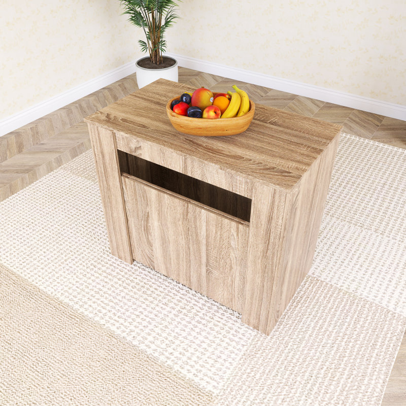 Console multifonctionnelle extensible, Brun