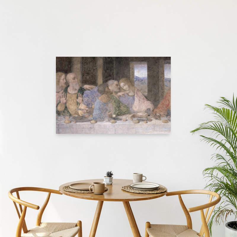The Last Supper, 1495-97 Abstract Contemporary Wall Art Print