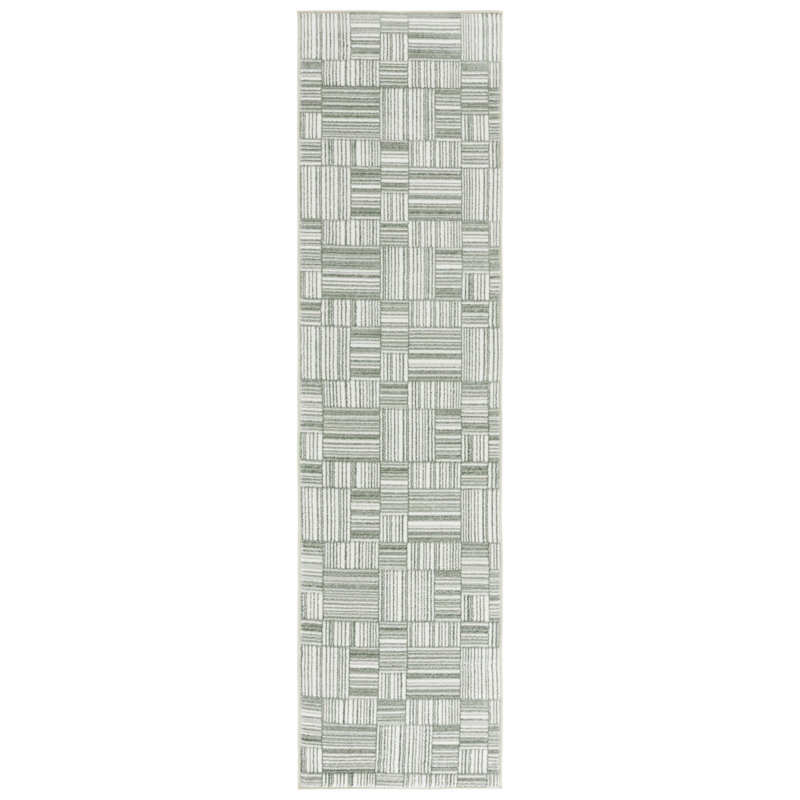 Tapis patchwork Orchard Performance, Tapis de couloir 2 pi 2 po x 8 pi