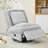 360° Swivel Recliner Chair With Adjustable Backrest and Footrest-1587457783