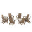 Ensemble de chaises Adirondack pliables Joubert-91480526